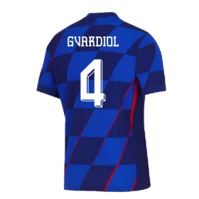 Camisetas Croacia Gvardiol 4 Segunda Euro 2024 - Hombre